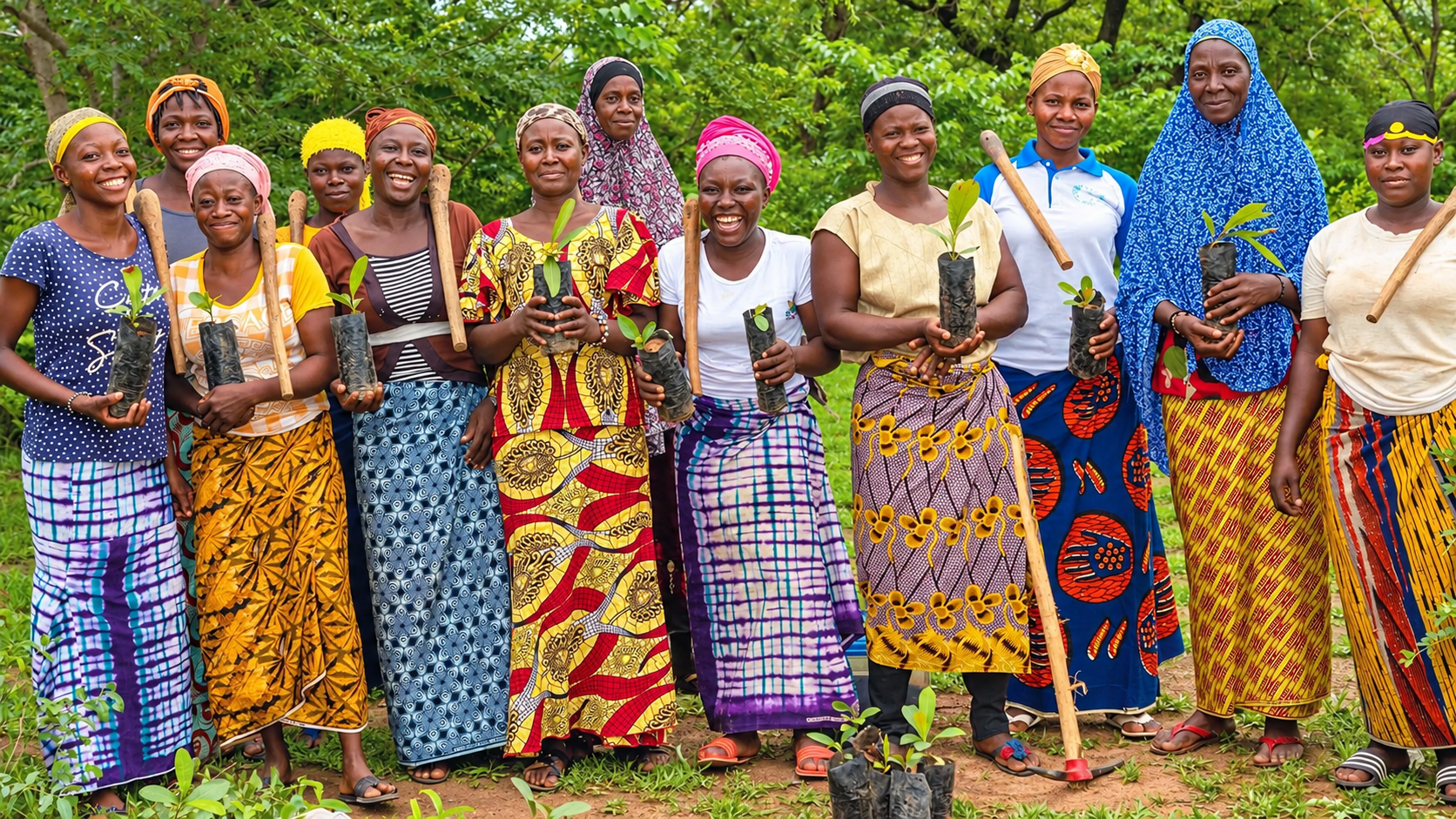 SUPPORTING WOMEN FARMERS MEAN…
